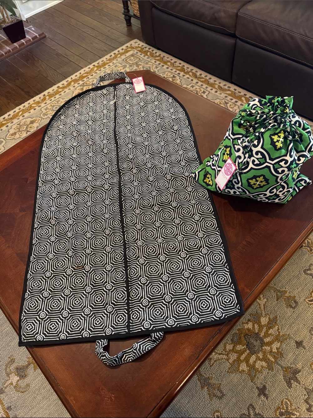 Buckhead Bettie’s Garment Bag and Lingerie Bag Set - NWT